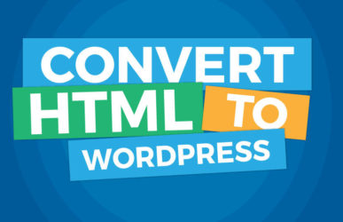 convert html to wordpress service